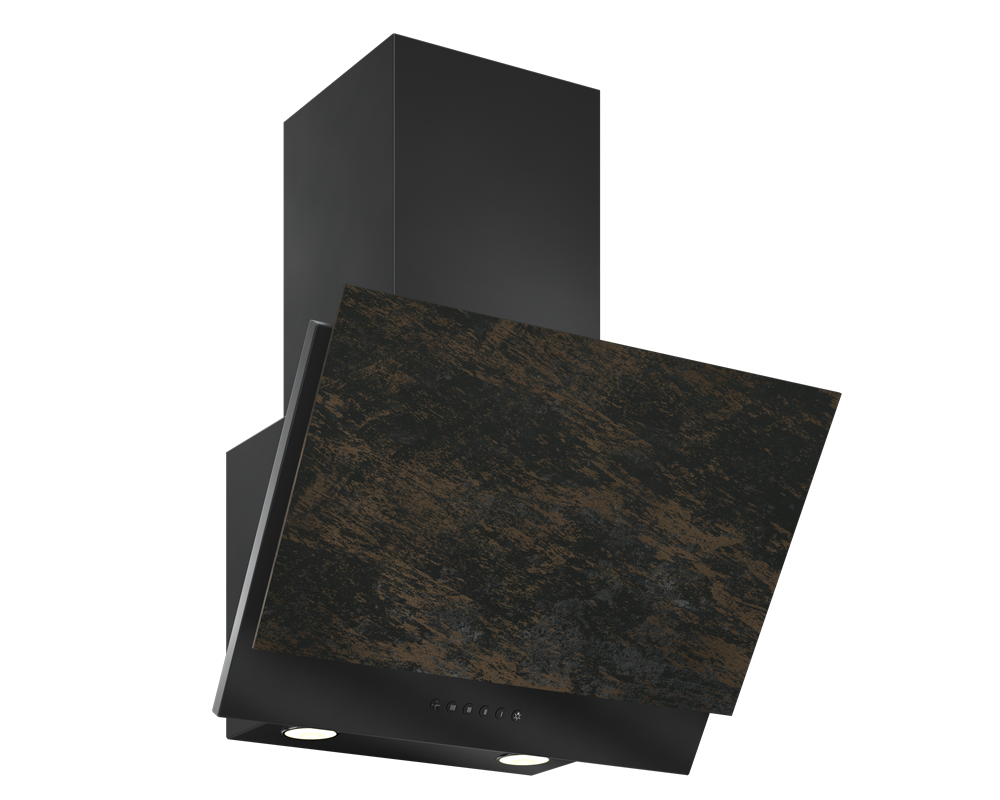Кухонная вытяжка ELIKOR Рубин Ceramics S4 90П-700-Э4Д КВ I Э-700-90-529 антрацит/бронзовый травертин